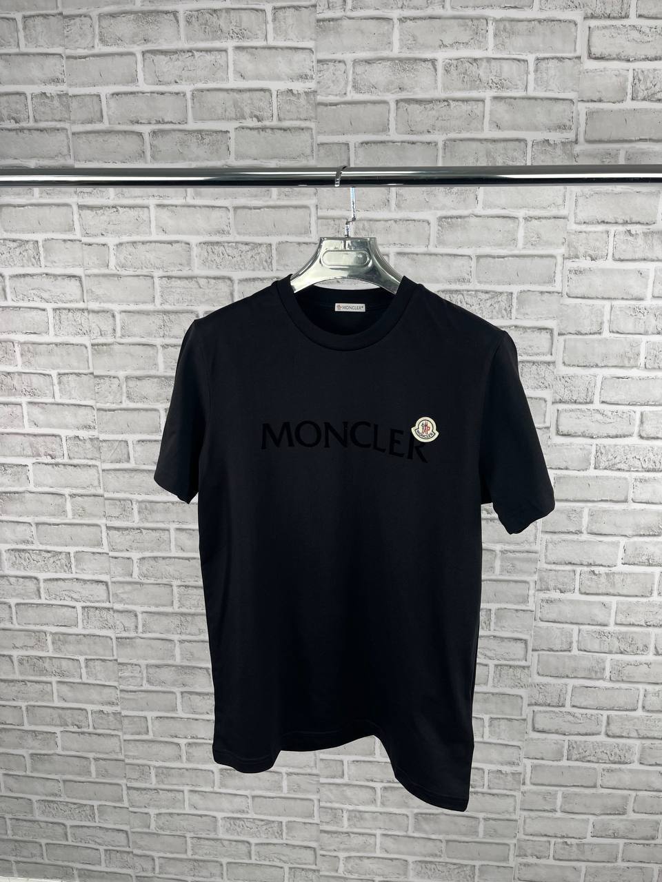 Moncler Embroidered  Logo-Print Cotton T-Shirts Mens in Multiple Colors UK Reps AAA Quality