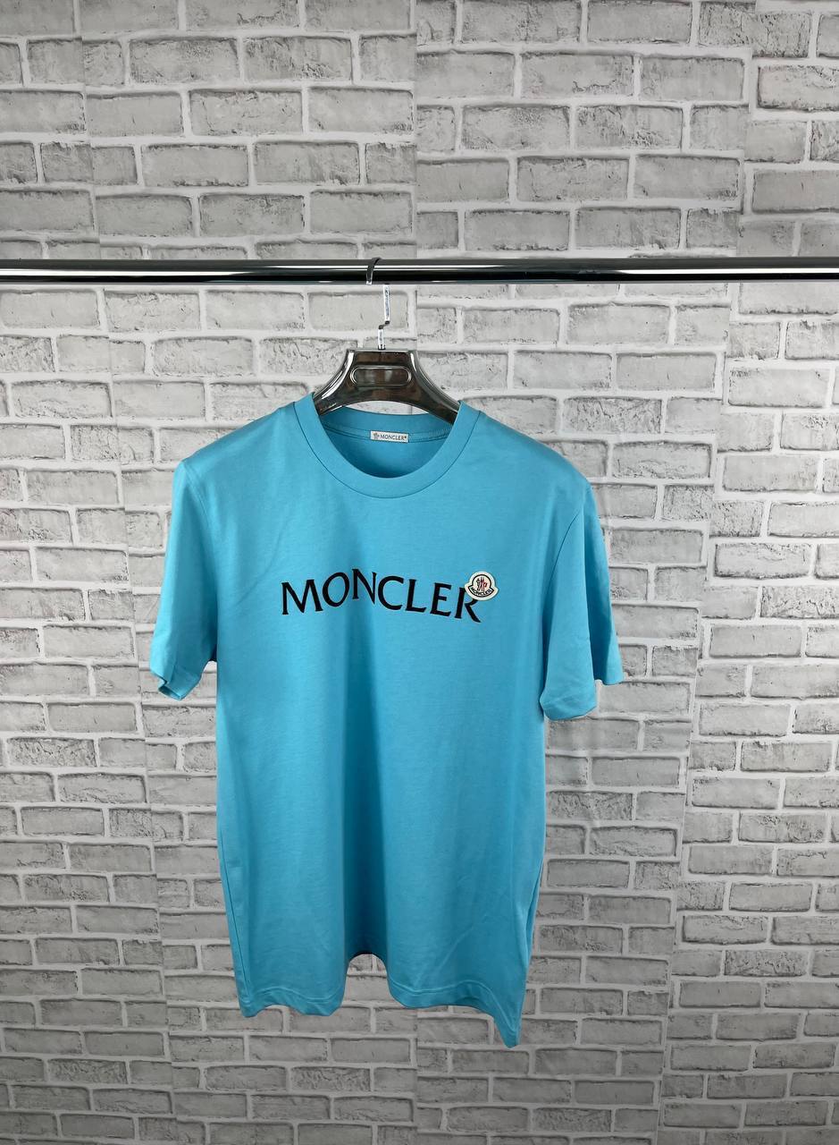 Moncler Embroidered  Logo-Print Cotton T-Shirts Mens in Multiple Colors UK Reps AAA Quality