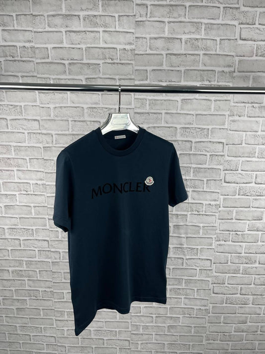 Moncler Embroidered  Logo-Print Cotton T-Shirts Mens in Multiple Colors UK Reps AAA Quality