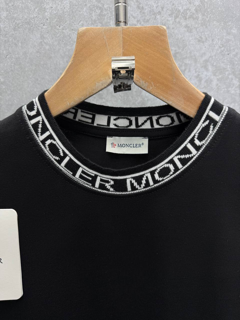 Moncler Logo-Collar T-Shirts Mens in 2 Colors Best Sale UK Reps AAA Quality