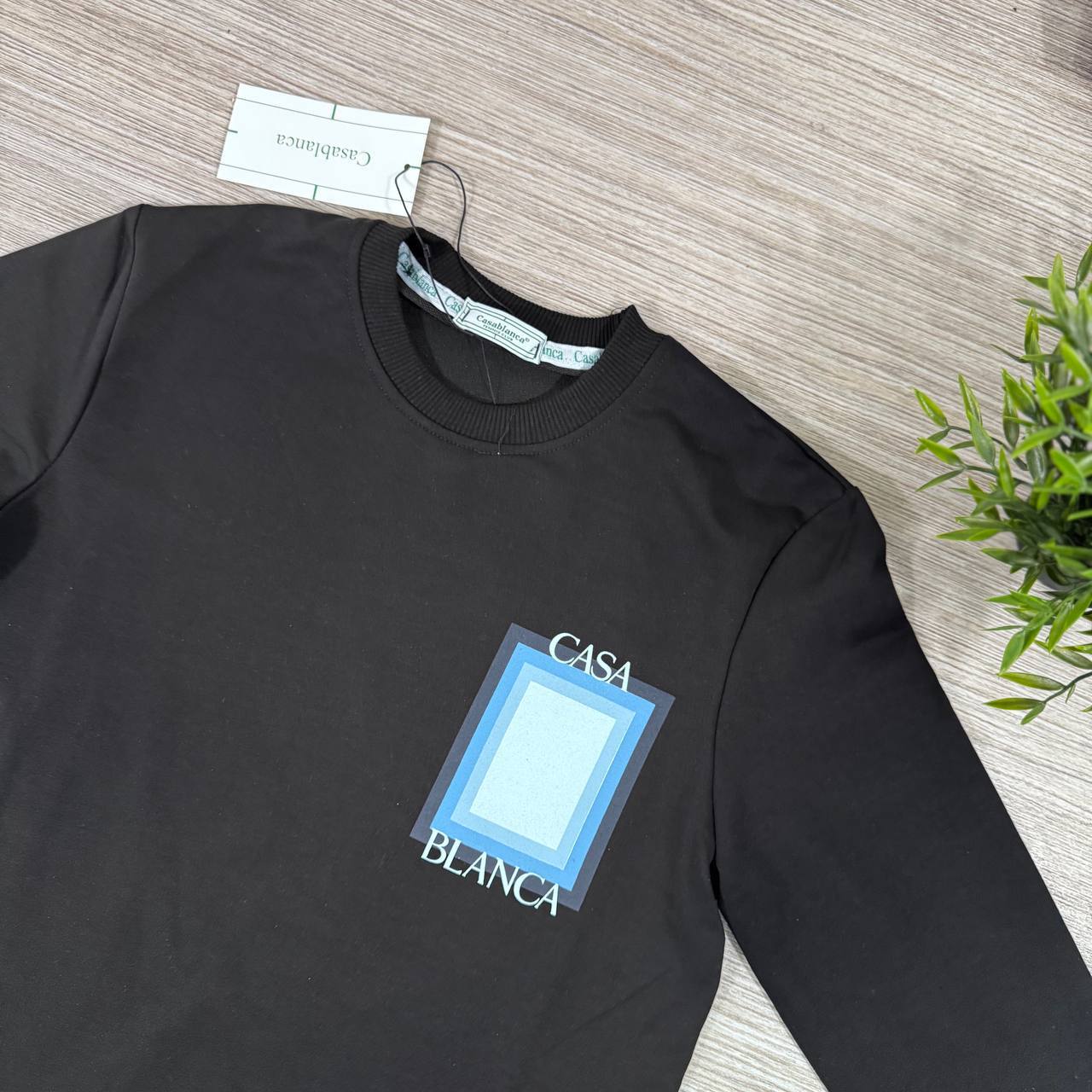 Casablanca Logo Degrade Screen Printed Jumpers in 2 Colors Mens Best Sale UK Reps AAA Quality