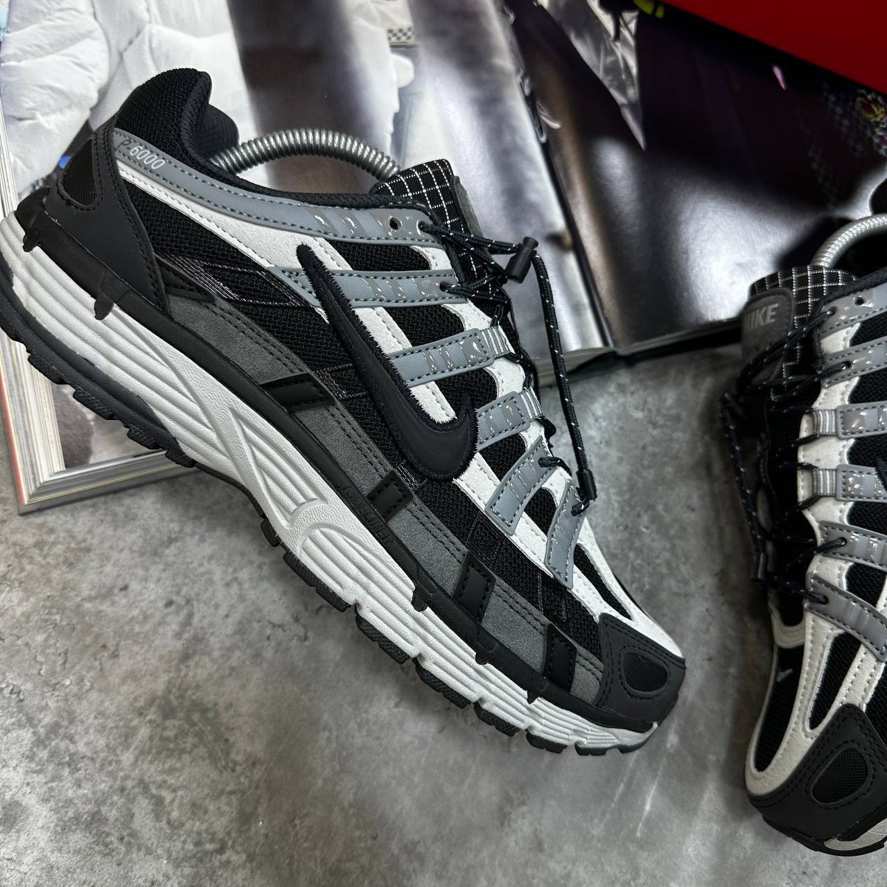 Nike P-6000 Anthracite Smoke Grey Mens Trainers Best Sale UK Reps AAA Quality