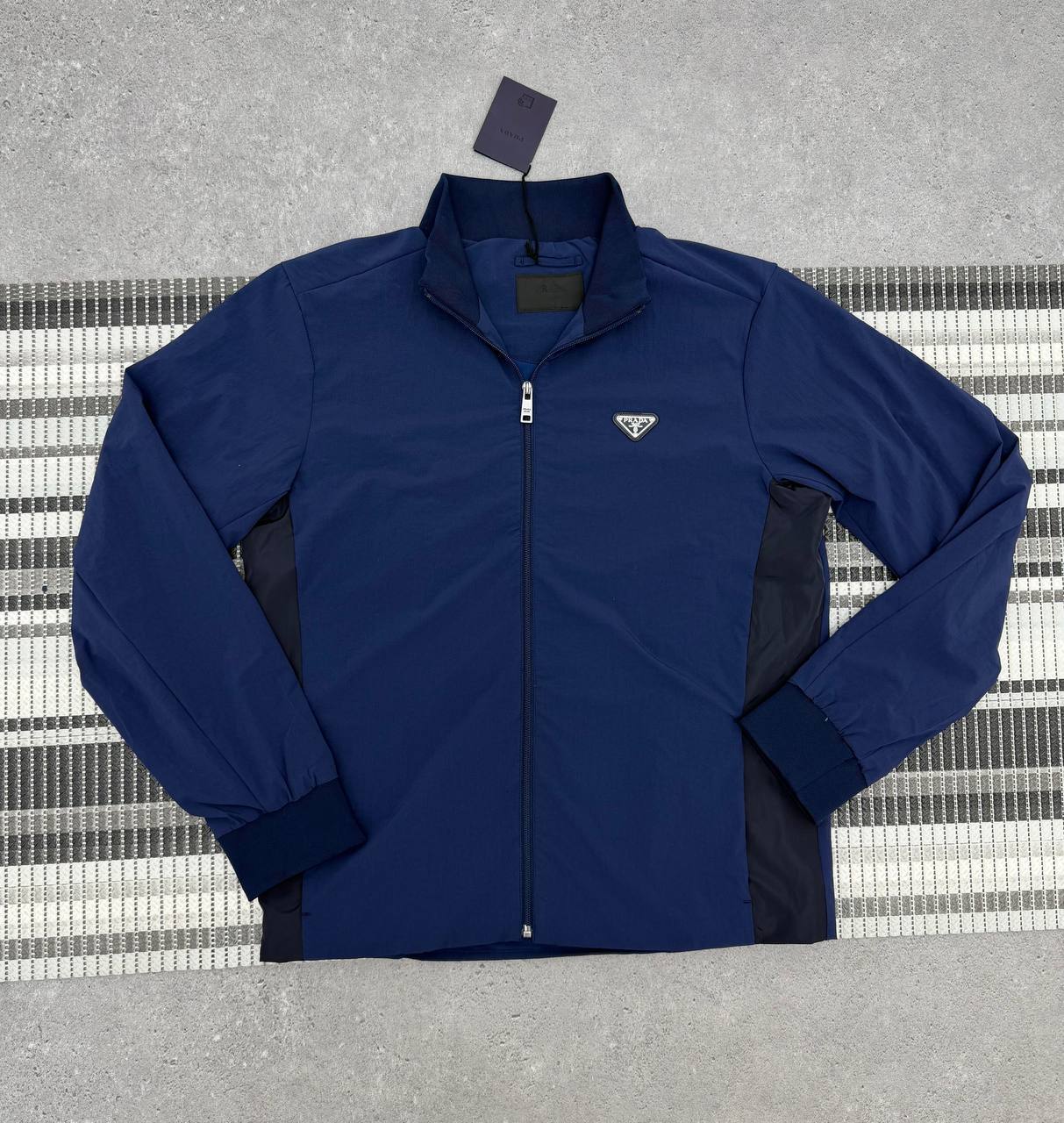 Prada Stretch Technical Fabric Jacket Mens in 2 Colors Best Sale UK Reps AAA Quality