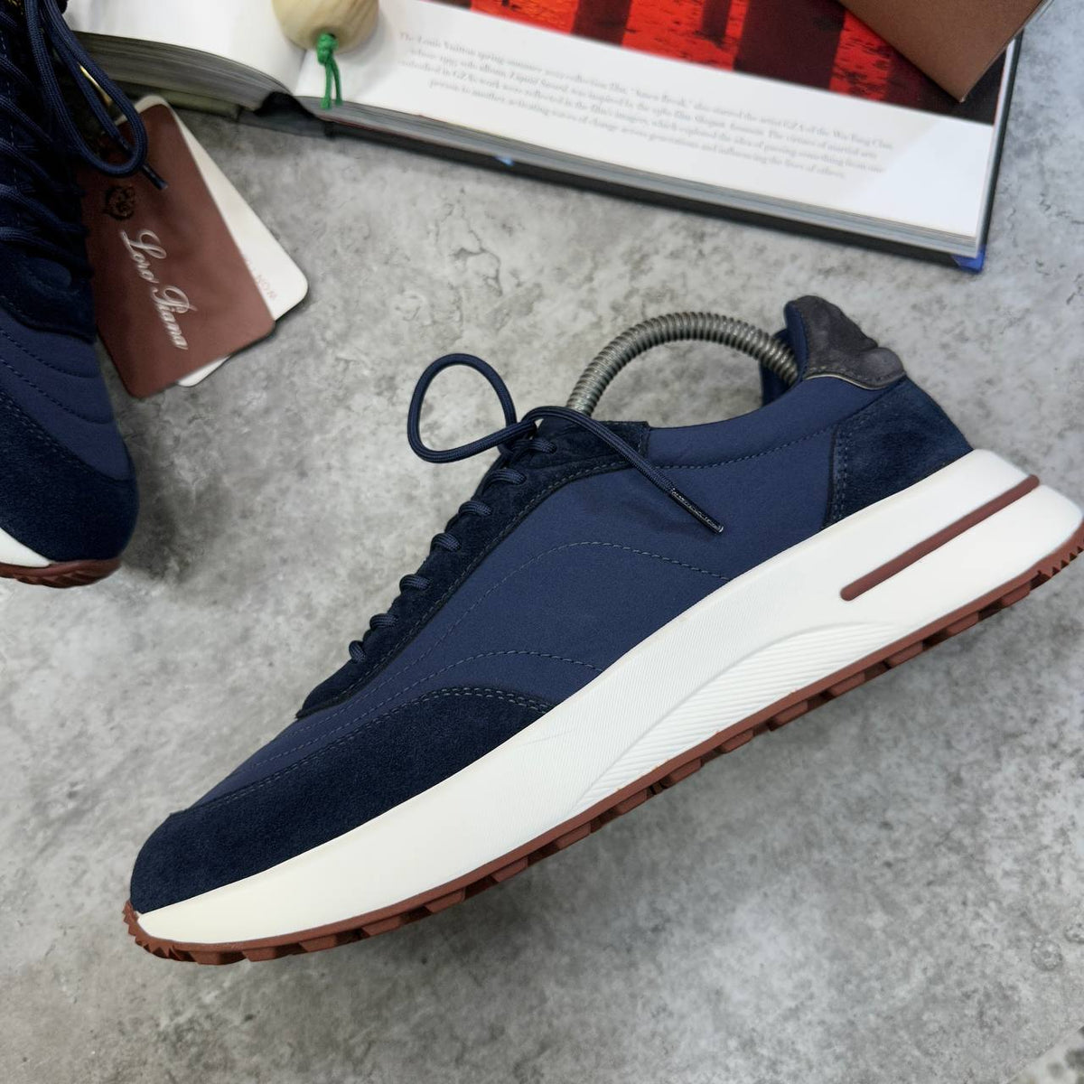 Loro Piana Blue Sneakers UK Reps Superclone Quality