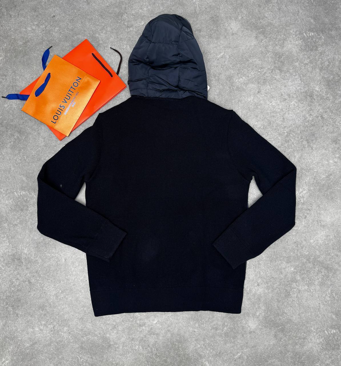 Moncler Quilted Cardigan in Blue for Men Jackets Best Sale UK Reps AAA Quality