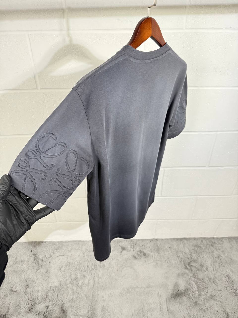 Loewe Anagram Motif Oversized T-Shirts Mens in Multiple Colors UK Reps AAA Quality