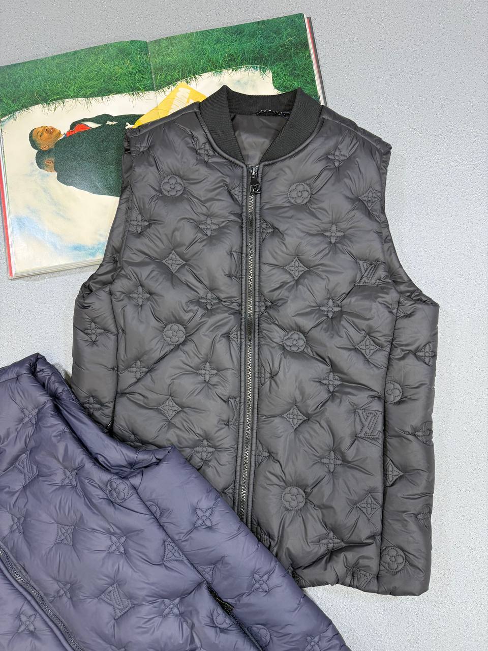 Louis Vuitton Padded Down Vest Gillets Mens in 2 Colors UK Reps AAA Quality