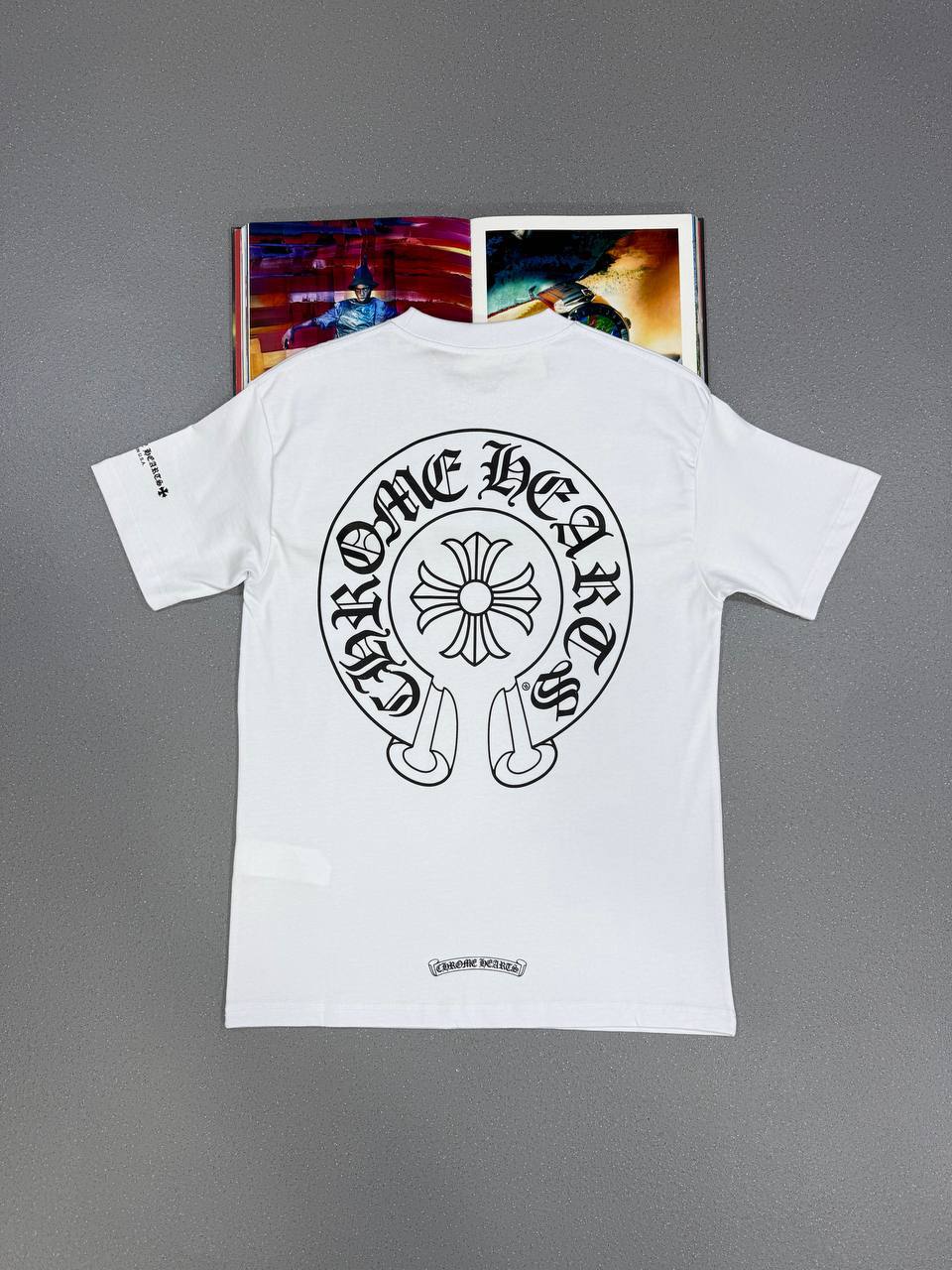 Chrome Hearts Classic Horseshoe T-Shirts in 2 Colors Mens UK Reps AAA Quality