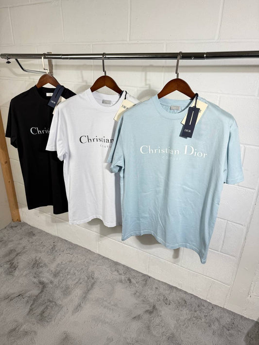Christian Dior Couture T-Shirt Logo Mens in Multiple Colors UK Reps AAA Quality