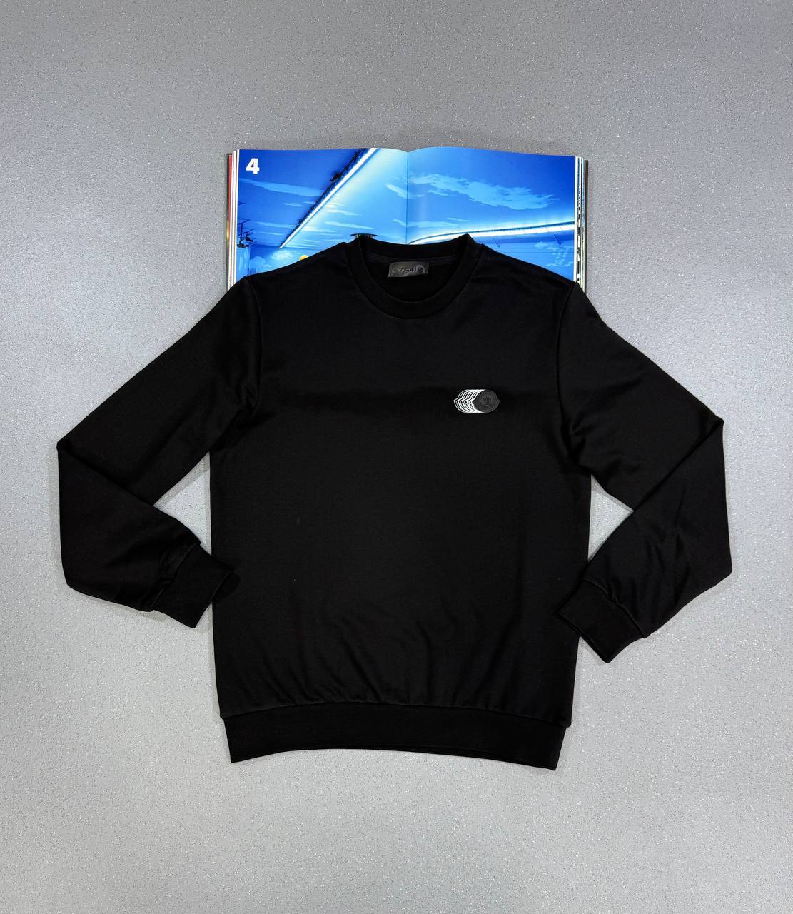 Moncler Logo-Patch Jumpers Mens Fashion in Multiple Colors UK Reps AAA Quality