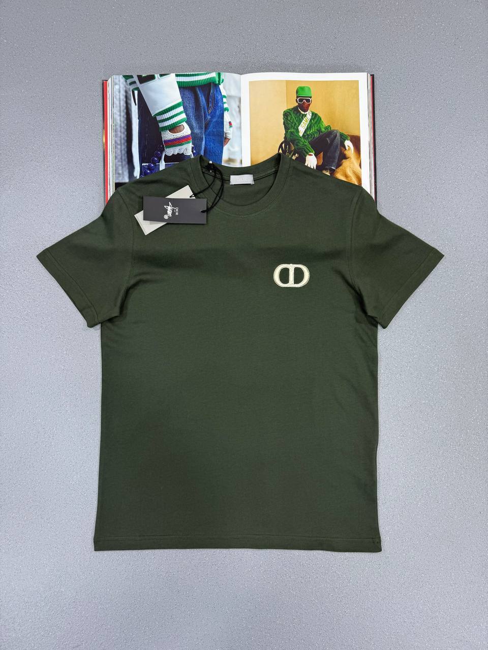 Christian Dior CD Icon Relaxed Fit Cotton T Shirts Mens in Multiple Colors UK Reps AAA Quality