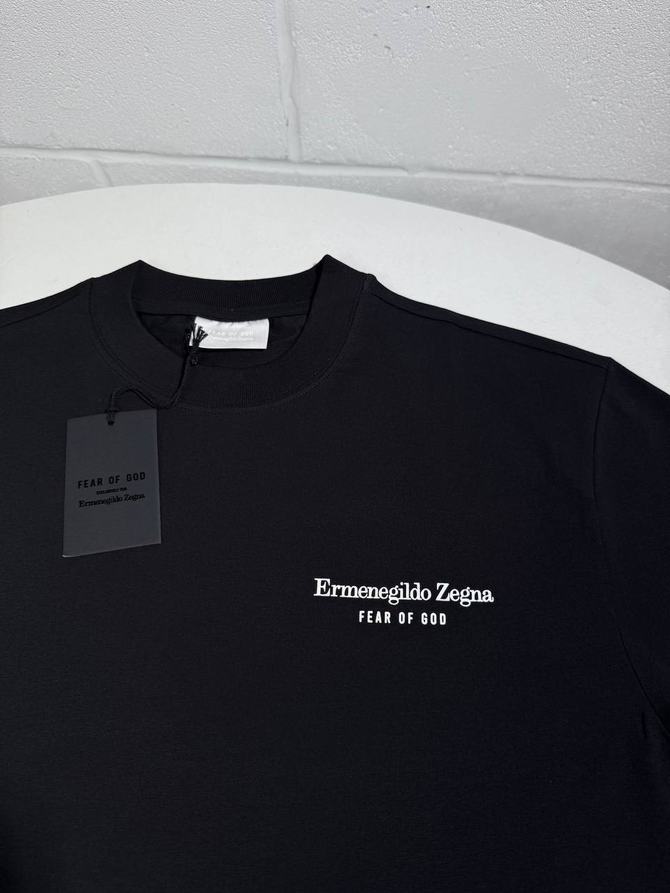 Zegna x Fear of God Men's Short Sleeve T-Shirts in 2 Colors UK Reps AAA Quality