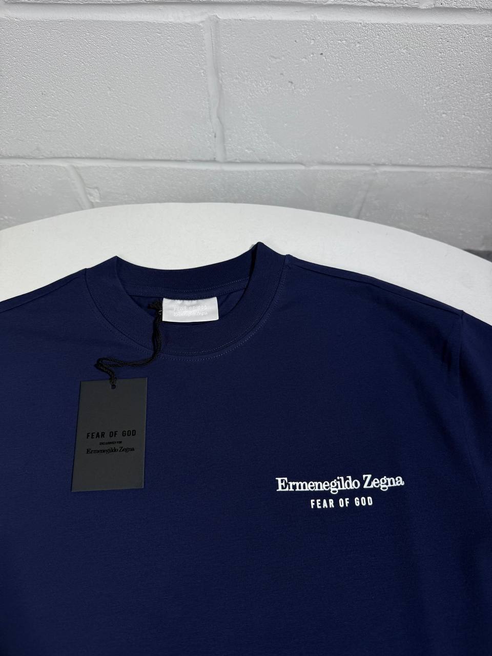 Zegna x Fear of God Men's Short Sleeve T-Shirts in 2 Colors UK Reps AAA Quality