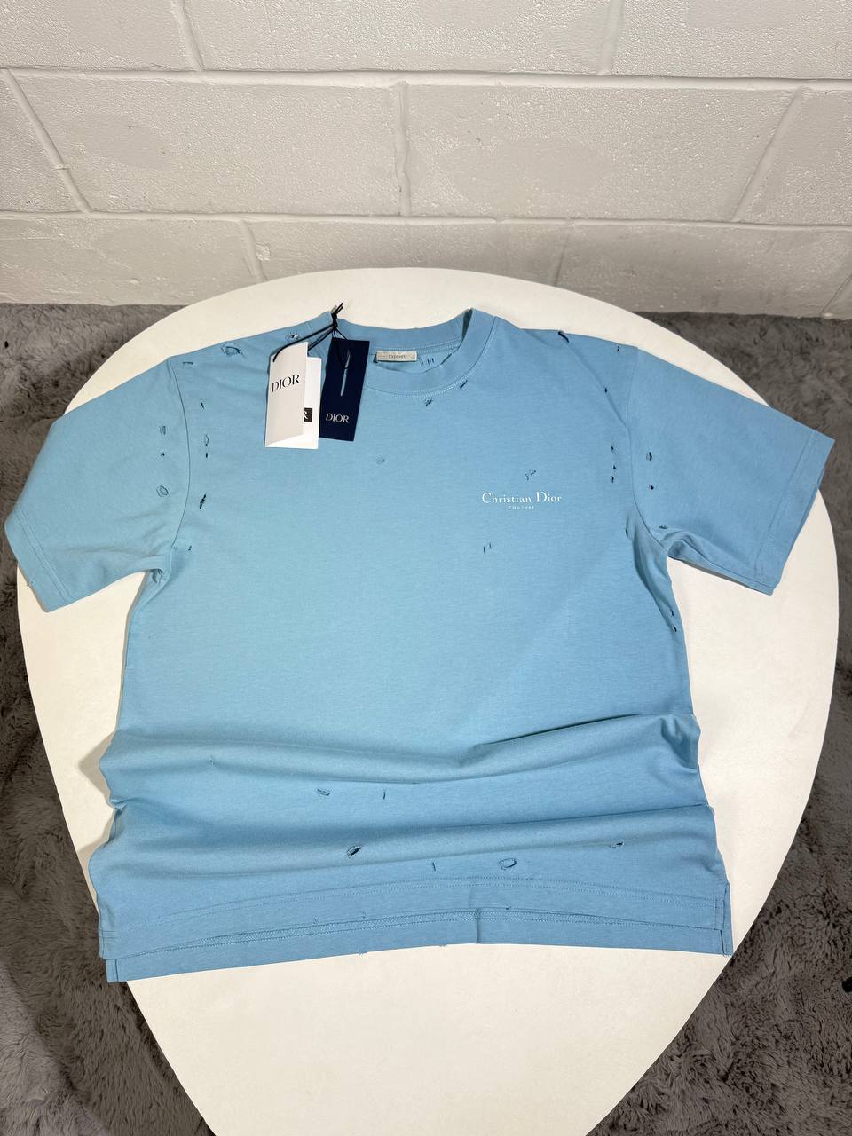 Christian Dior Couture T-Shirts Relaxed Fit in 2 Colors UK Reps AAA Quality