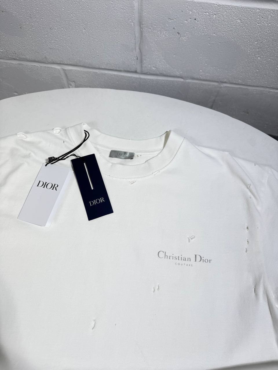 Christian Dior Couture T-Shirts Relaxed Fit in 2 Colors UK Reps AAA Quality
