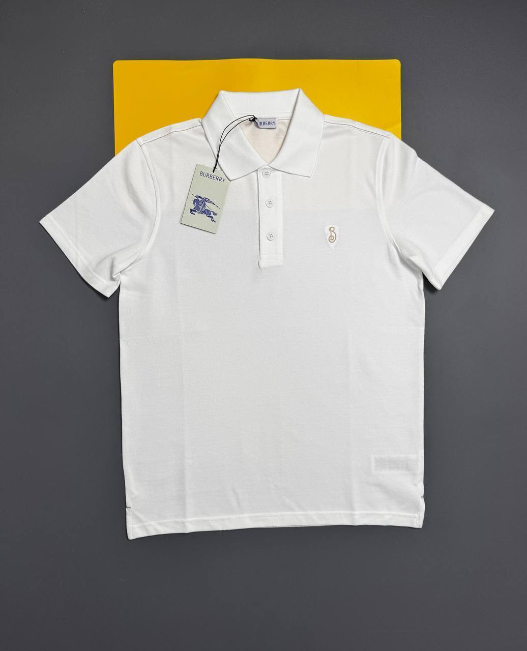Burberry Logo-Embroidered Polo Shirts Fashion Mens in Multiple Colors Best Sale UK Reps AAA Quality
