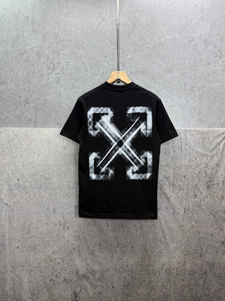 Off-White T-shirts Mens with Anime 3D Print Short Sleeve in 2 Colors UK Reps AAA Quality