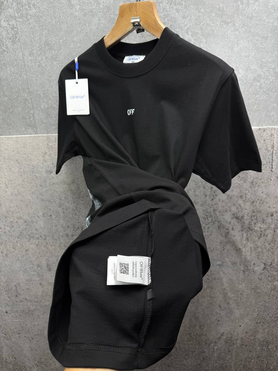 Off-White T-shirts Mens with Anime 3D Print Short Sleeve in 2 Colors UK Reps AAA Quality