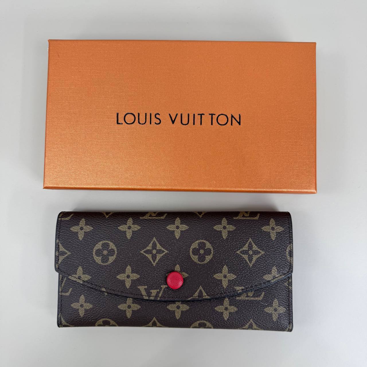 Louis Vuitton Clemence Womens Purse Monogram Canvas Brown UK Reps AAA Quality