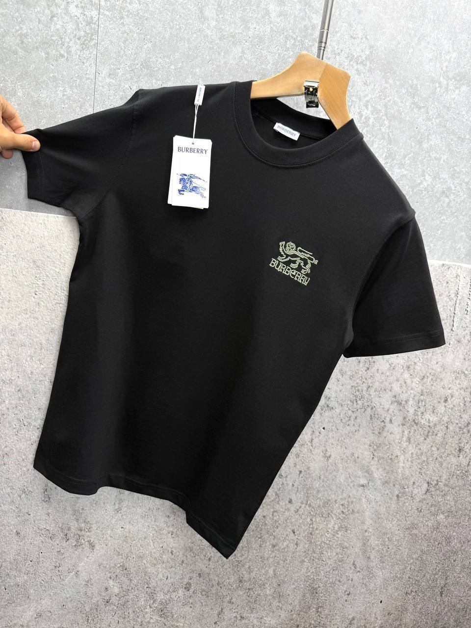 Burberry Sp25 T-Shirts Mens Round Neck Short Sleeves in 2 Colors UK Reps AAA Quality