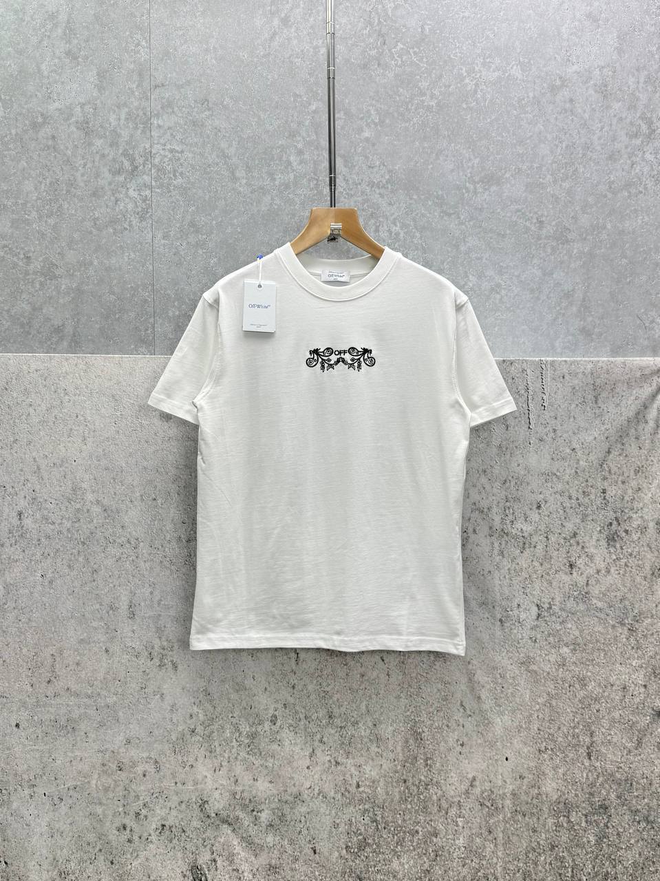 Off-White Skate-Fit Tatto Bandana Embroidered T-Shirts Mens in Multiple Colors UK Reps AAA Quality