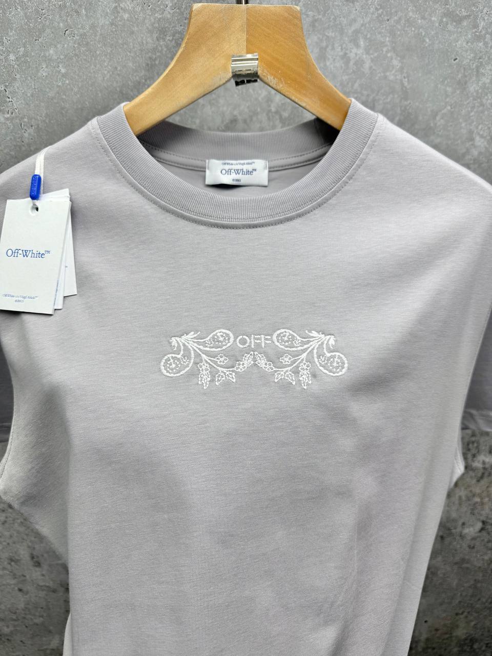 Off-White Skate-Fit Tatto Bandana Embroidered T-Shirts Mens in Multiple Colors UK Reps AAA Quality