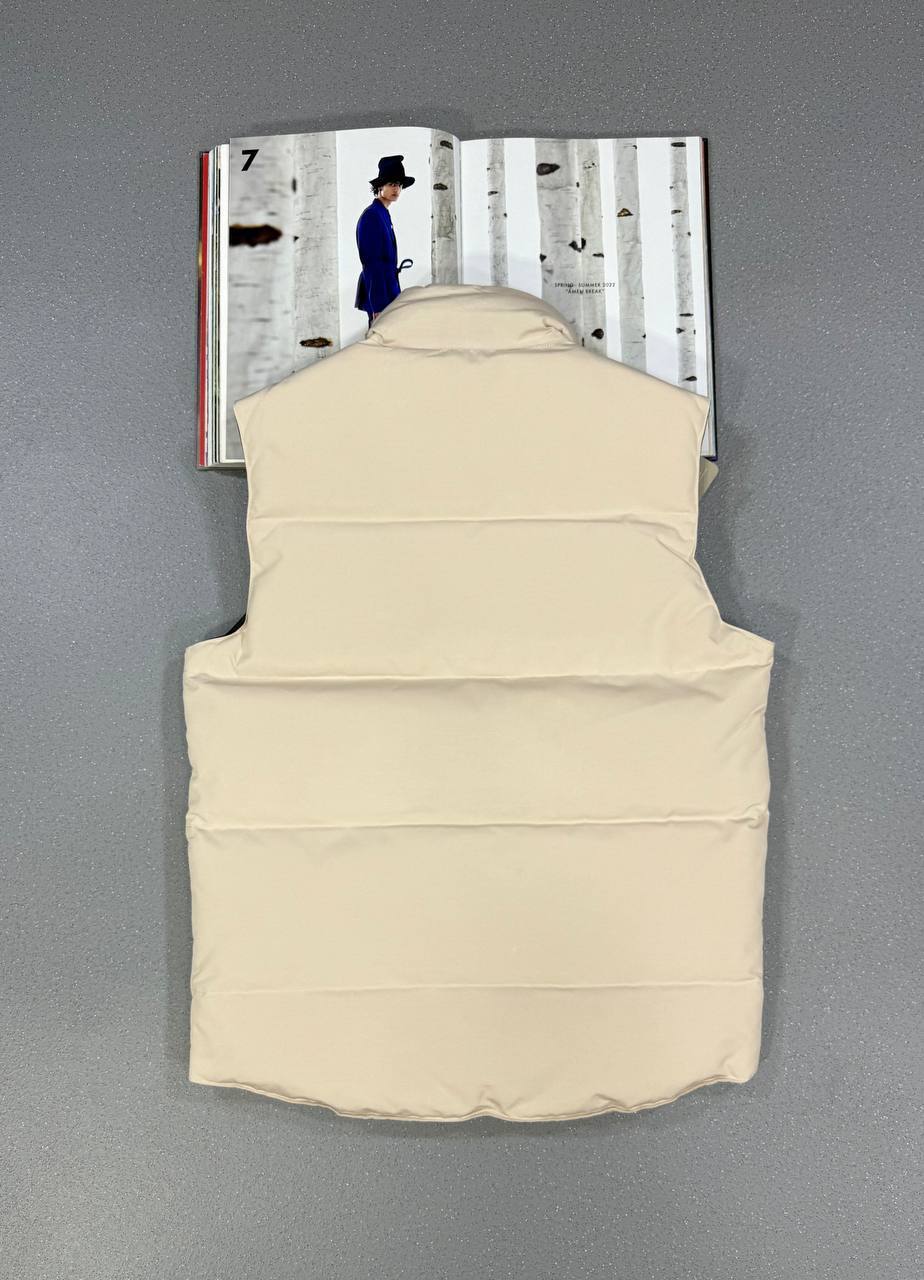 Canada Goose Freestyle Crew Gilets Logo Patch Mens in Multiple Colors UK Reps AAA Quality