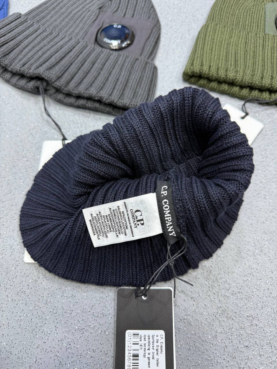 C.P. Company Lens-detail Beanie in Multiple Colors UK Reps AAA Quality