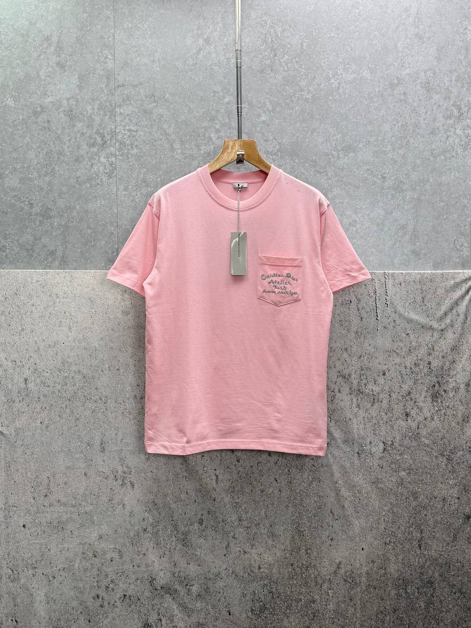 Christian Dior Atelier Short Sleeve T-Shirts Mens Relaxed Fit in Multiple Colors UK Reps AAA Quality