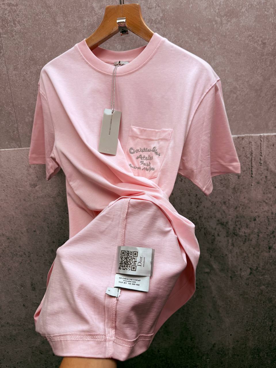 Christian Dior Atelier Short Sleeve T-Shirts Mens Relaxed Fit in Multiple Colors UK Reps AAA Quality