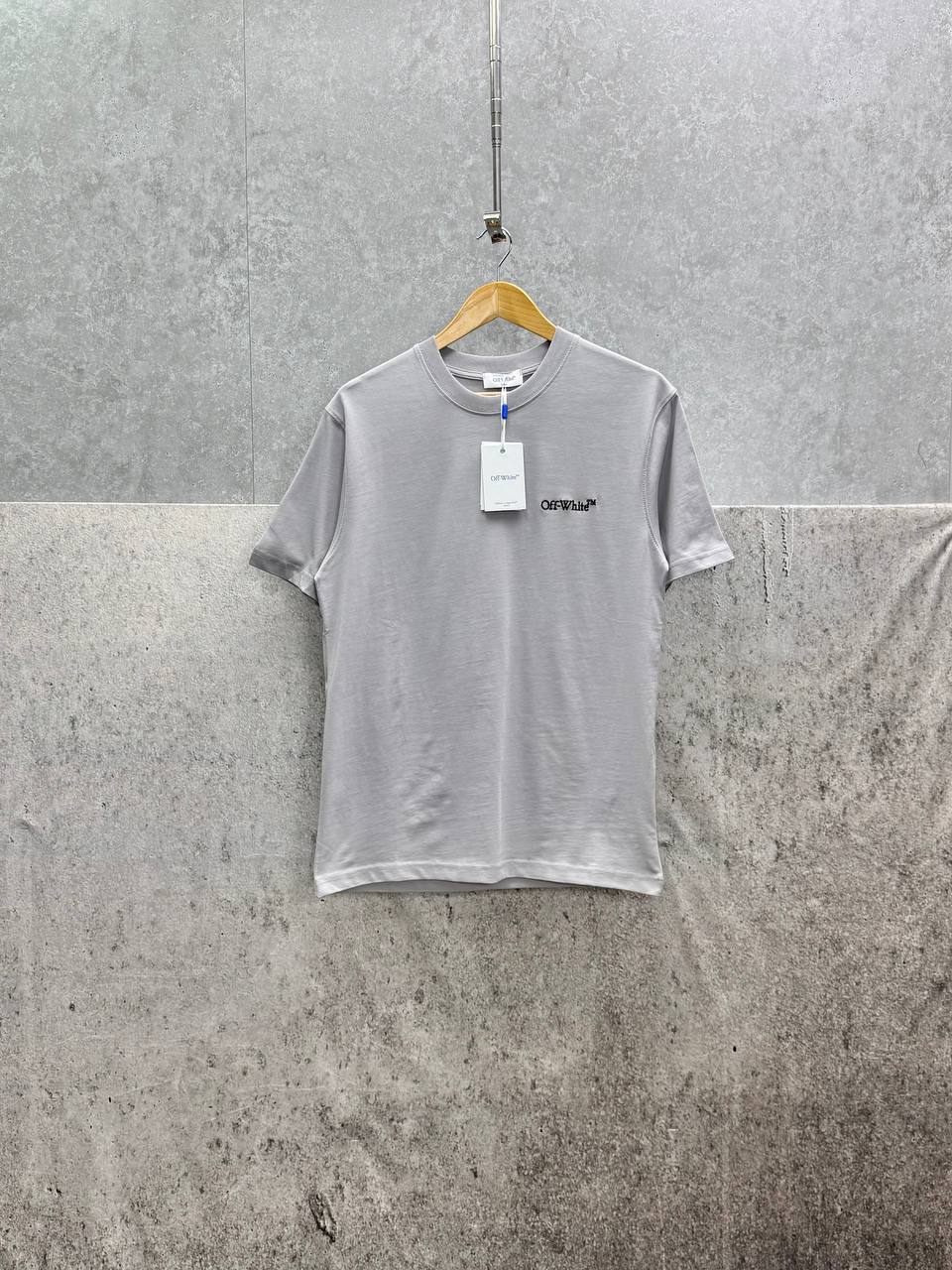 Off White Scribble Diag Short Sleeve T-Shirt Men's in 2 Colors UK Reps AAA Quality