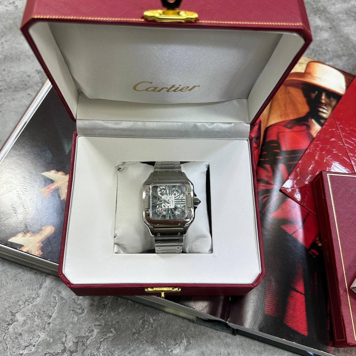 Cartier Geometry Case Dial Watch Men's UK Replica Superclone Quality