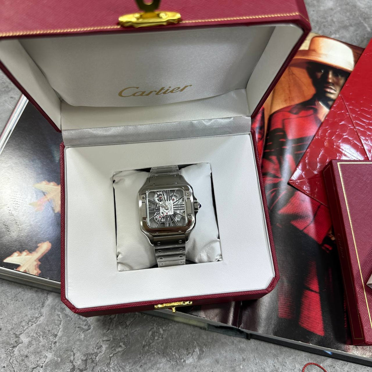 Cartier Structural Plates Dial Watch Men's UK Replica Superclone Quality