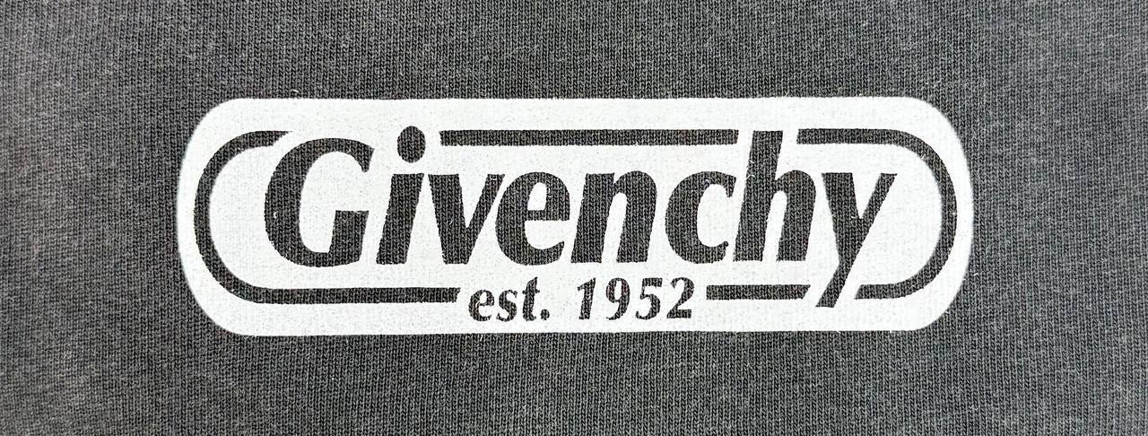 Givenchy Flames Logo Round Neck T-shirts in Black Best Sale UK Reps AAA Quality