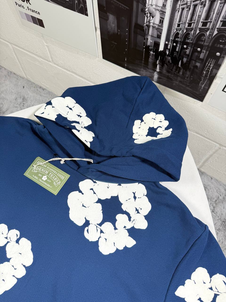 Denim Tears Cotton Wreath Style Mens Tracksuits in 2 Colors UK Reps AAA Quality