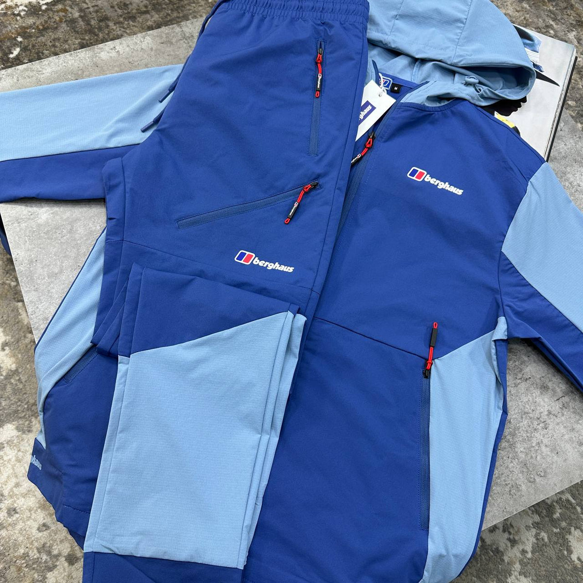 Berghaus Technical Tracksuit Blue Mens UK Reps Superclone Quality