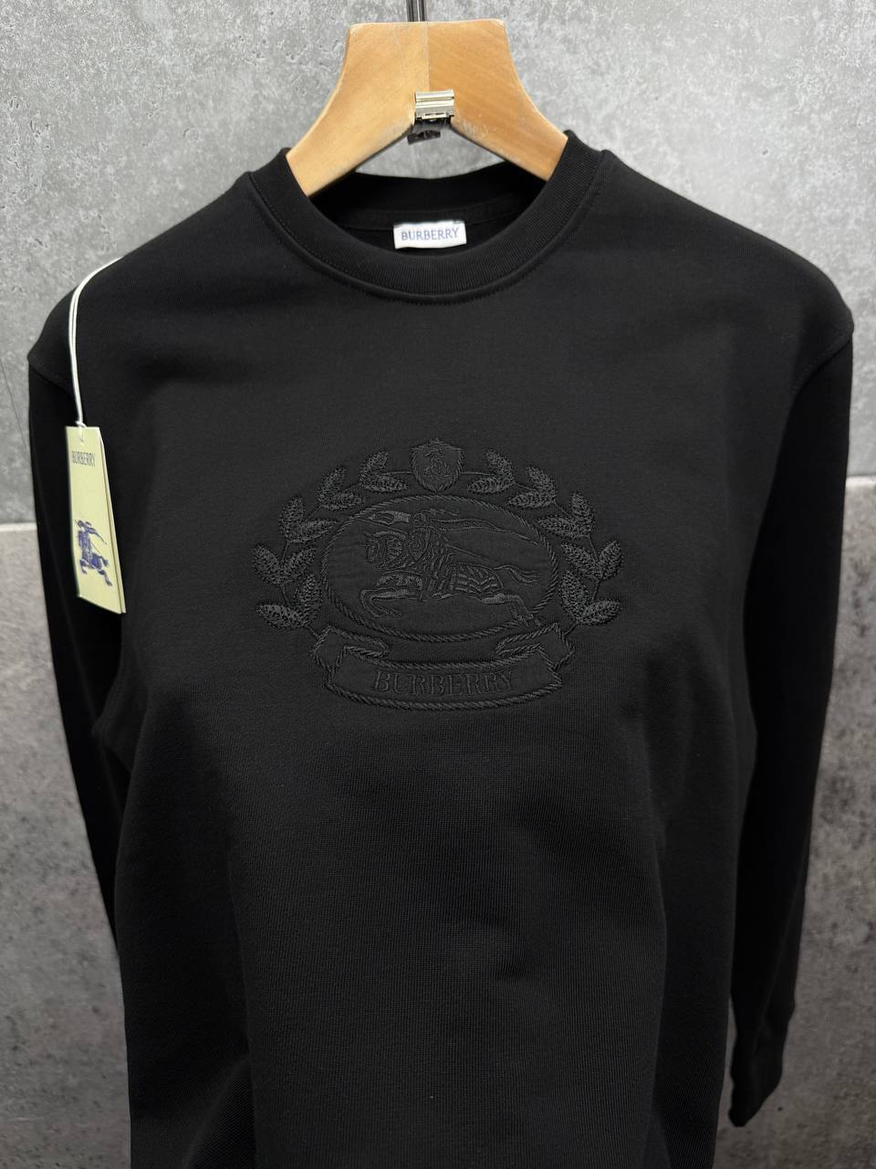 Burberry EKD-Textured Cotton Jumpers Mens in 2 Colors UK Reps AAA Quality