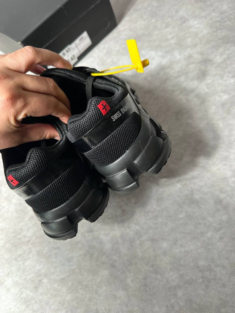 On Cloudswift Road-Running Shoes Men's Trainers in Black Best Sale UK Reps AAA Quality