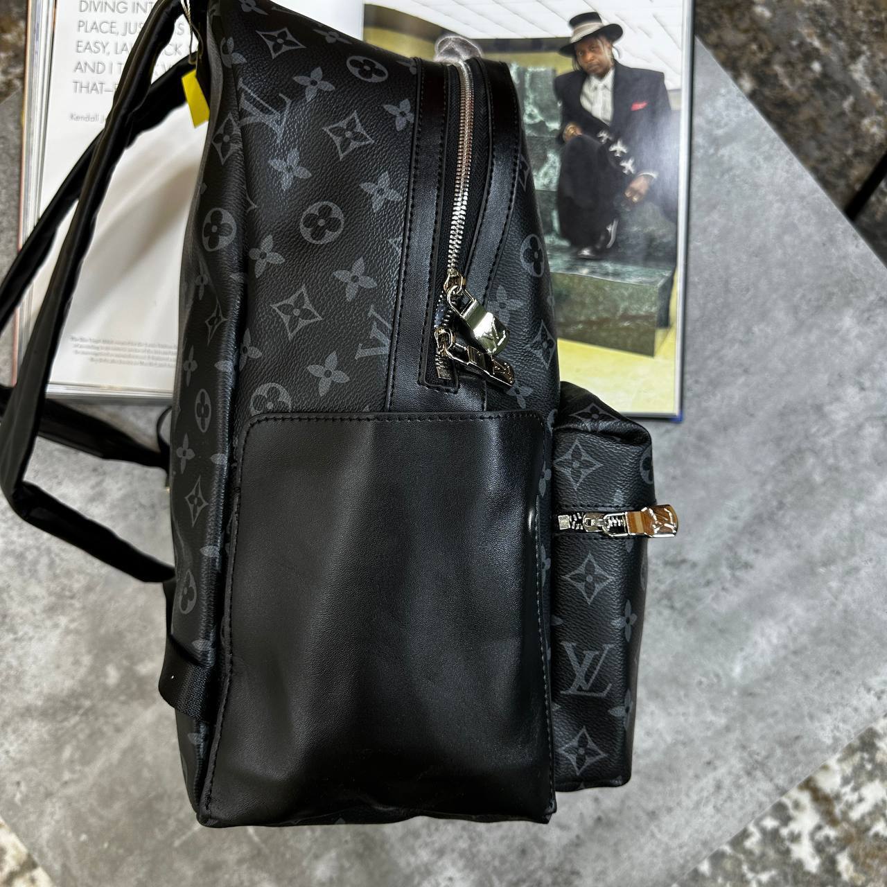 Louis Vuitton Discovery Backpack PM Monogram Eclipse Mens in Black Color UK Reps AAA Quality