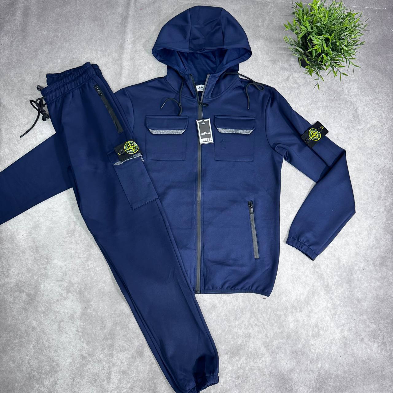 Stone Island Softshell Primaloft Hooded Tracksuit Mens in Multiple Colors Best Sale UK Reps AAA Quality