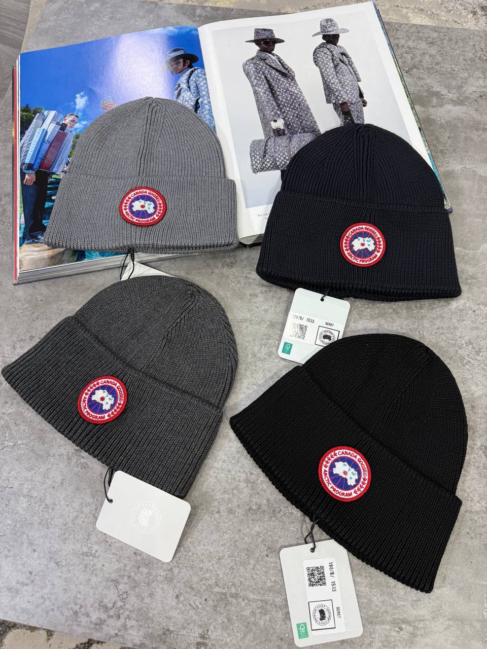 Canada Goose Arctic Disc Toque Beanie in Multiple Colors Best Sale UK Reps AAA Quality