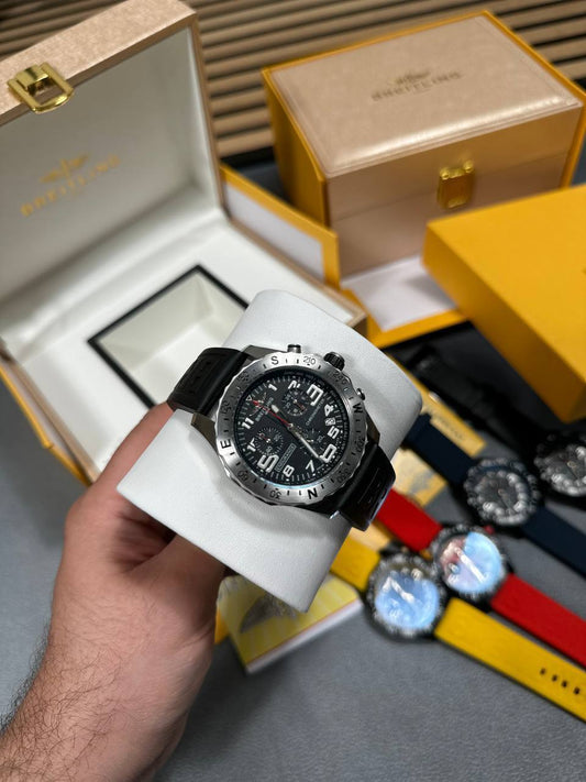 Breitling Endurance Pro Ironman with Rubber Strap in Different Colors Men's Watch