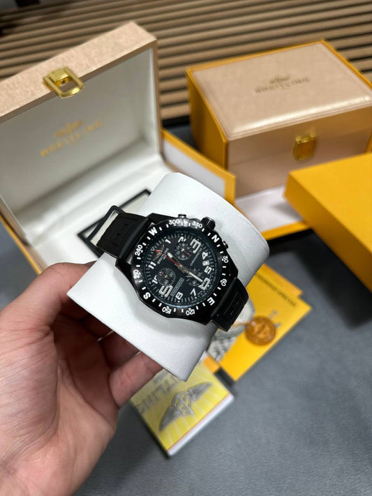 Breitling Endurance Pro with Rubber Strap in Different Colors Men's Watch