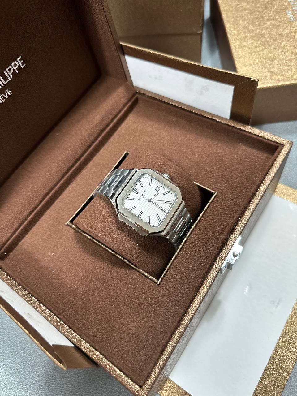 Patek Philippe Cubitus Square Dial Men's Watch in Different Colors