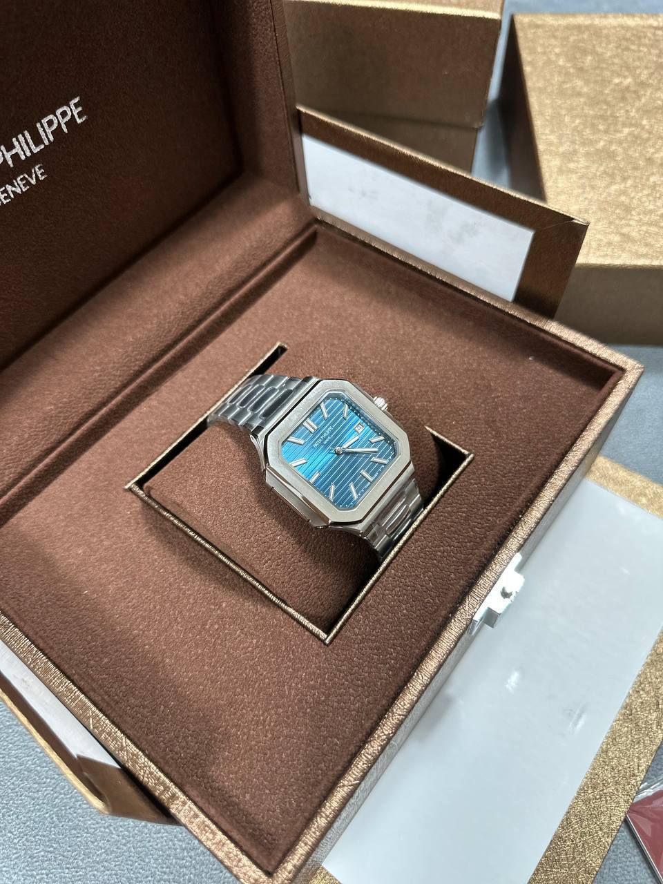 Patek Philippe Cubitus Square Dial Men's Watch in Different Colors