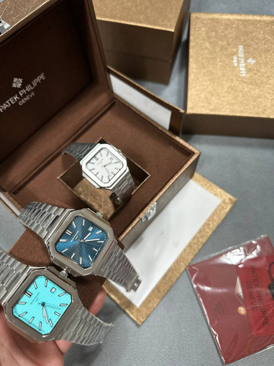 Patek Philippe Cubitus Square Dial Men's Watch in Different Colors