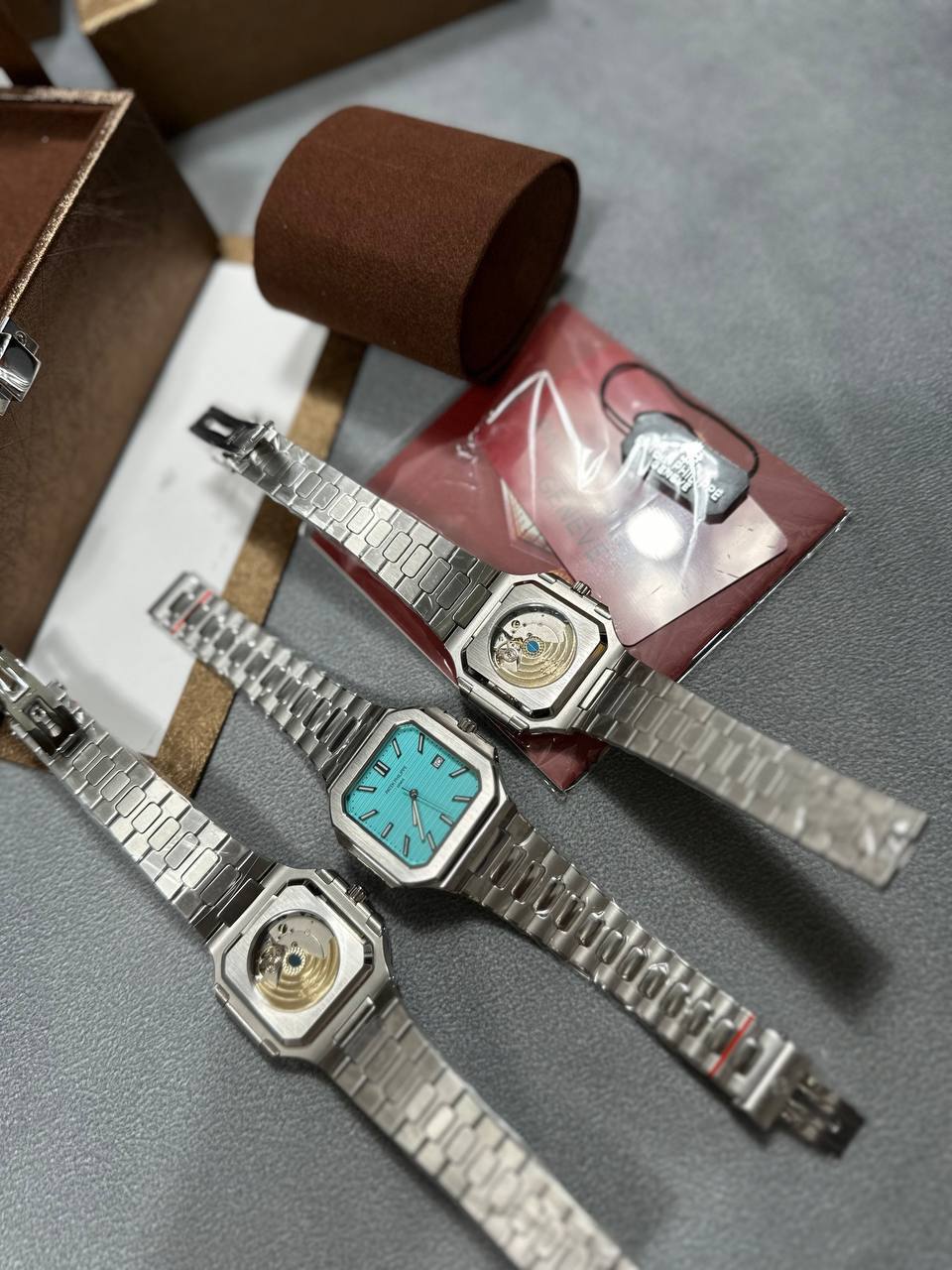 Patek Philippe Cubitus Square Dial Men's Watch in Different Colors