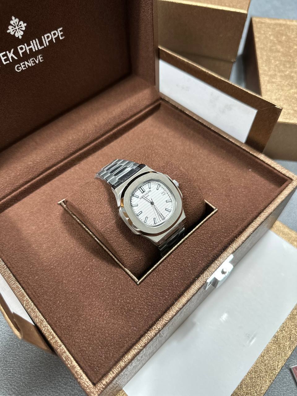 Patek Philippe Geneve Natulis Men's Watch in Different Colors