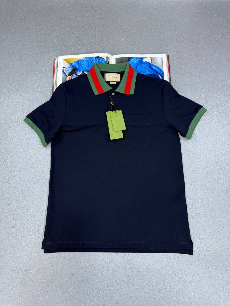 Gucci Classic Striped-Collar Piquet Polo Shirts Mens in Multiple Colors Best Sale UK Reps AAA Quality