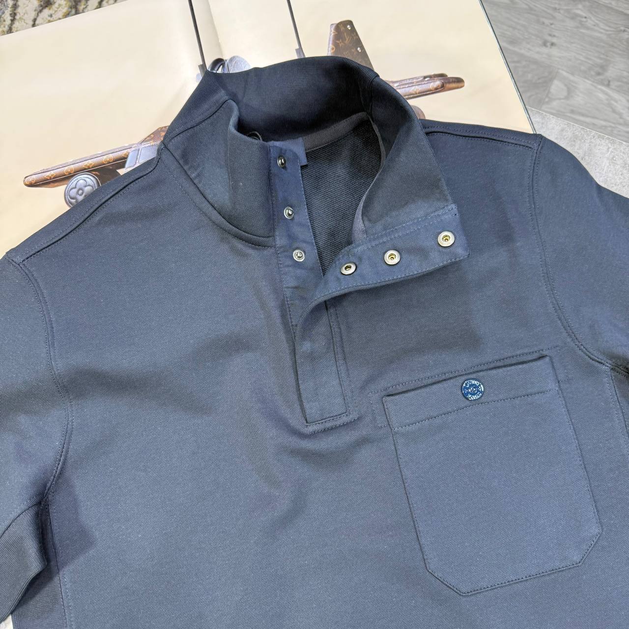 Stone Island Ghost Half-Snap Button Sweatshirt Mens in Multiple Colors Best Sale UK Reps AAA Quality